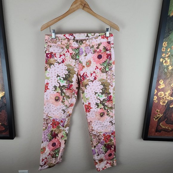 Tory Burch Izzy Floral Jeans - Picture 6 of 12